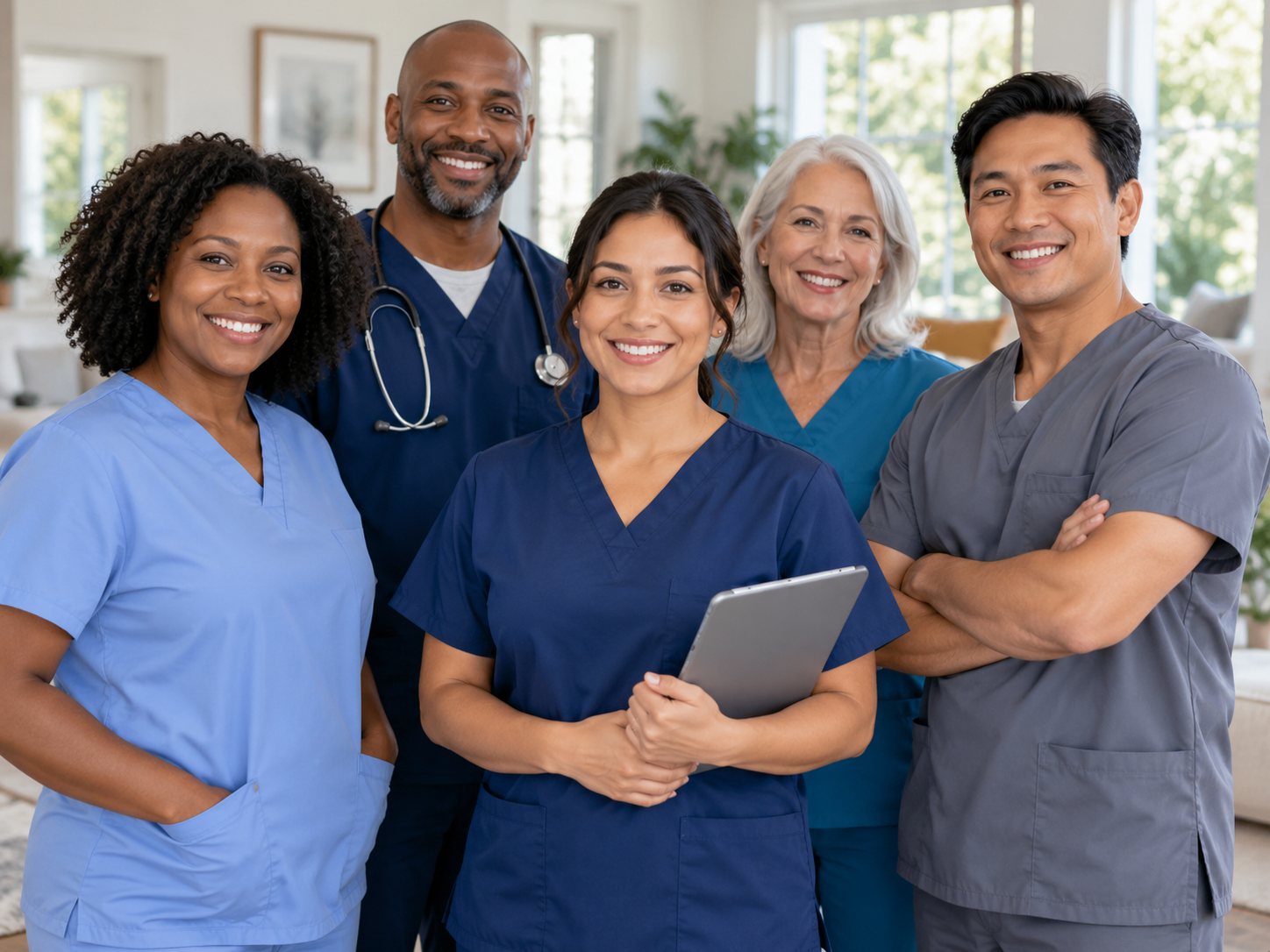 Senior Solutions home health care team